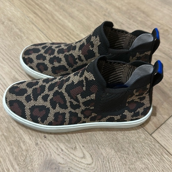 Rothy's Chelsea Boot Wildcat Limited Edition Leopard Print Women's 5 Sneaker - Picture 3 of 7